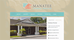 Desktop Screenshot of manateeinternalmedicine.com